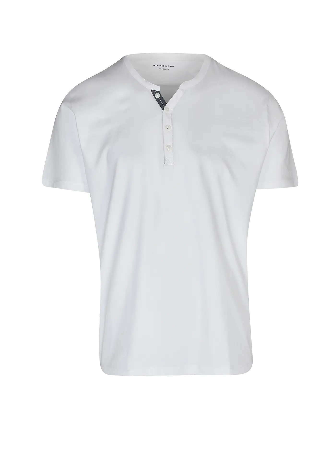 SELECTED | T-Shirt SLHPIMA ASK JOE | 